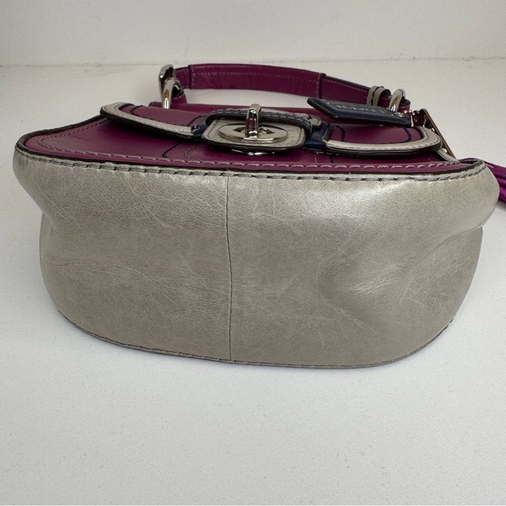 Coach Mini Willis 70th Anniversary Legacy Colorblock in Berry Slate 21741 2012 - Picture 11 of 17